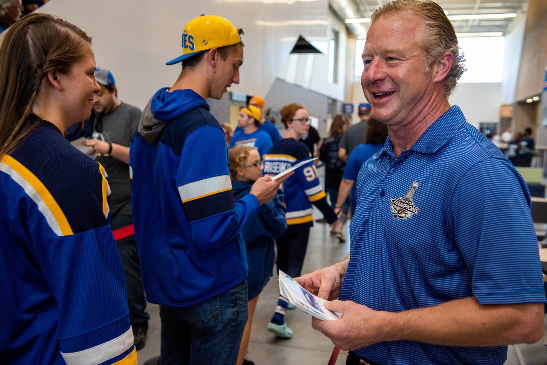 St. Louis Blues host first open practice of 2019-20 season
